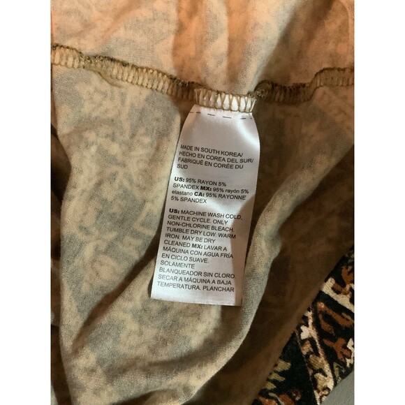 Chicos Women’s 1 US M Diamond Shapes Fall Colors Long Sleeves Tunic Top - Picture 8 of 9